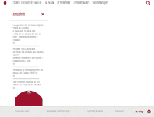 Tablet Screenshot of festivaldechaillol.com